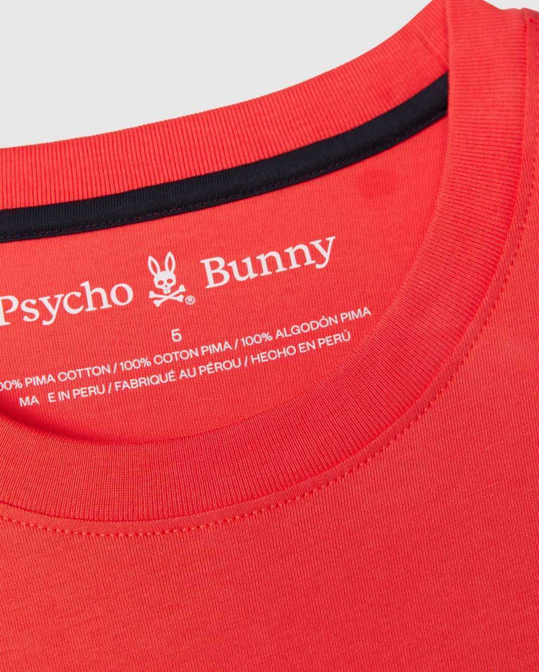 Tees Psycho Bunny Kayden Graphic Tee Hibiscus Homme | SEA-98989797